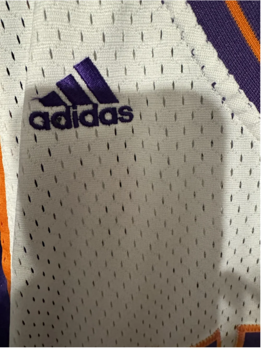 Phoenix Suns Steve Nash #13 Adidas Jersey White Men Sz L